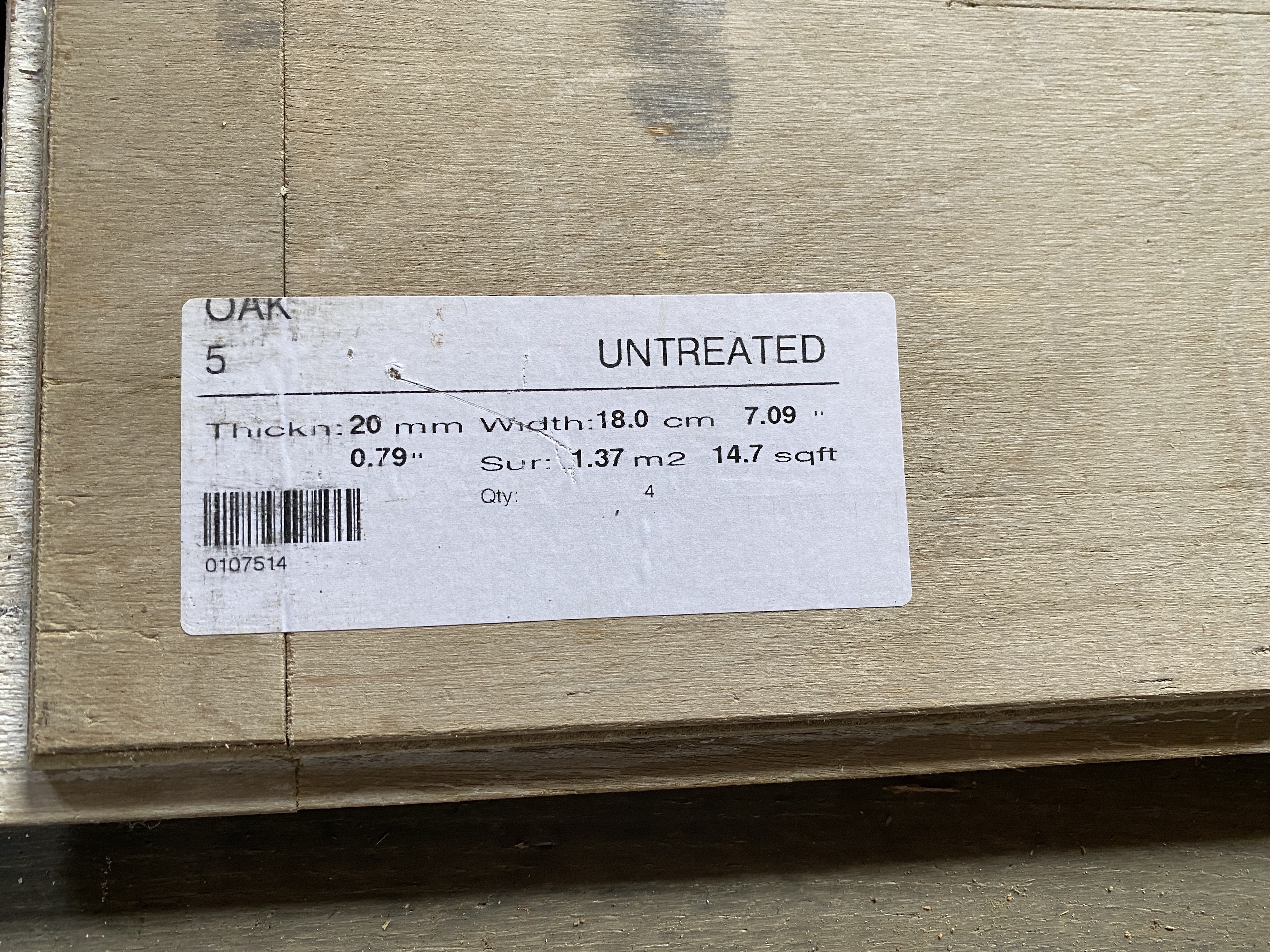 Solid oak floor boarding of various lengths, widths 25cm, 2cm thick, as previously fitted to a room 561 x 455cm (approx. 25.5sq. metres)